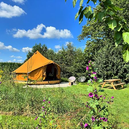 Nederweert-Eind Bell Tent In Een Voedselbos מראה חיצוני תמונה